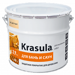 Защитный состав «KRASULA для бань и саун»